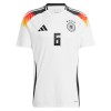 Camisola Alemanha Kimmich 6 Homen Equipamento 1ª Euro 2024